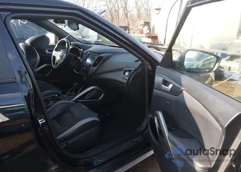 2016 Hyundai Veloster Turbo from USA, damaged, VIN KMHTC6AE6GU275078